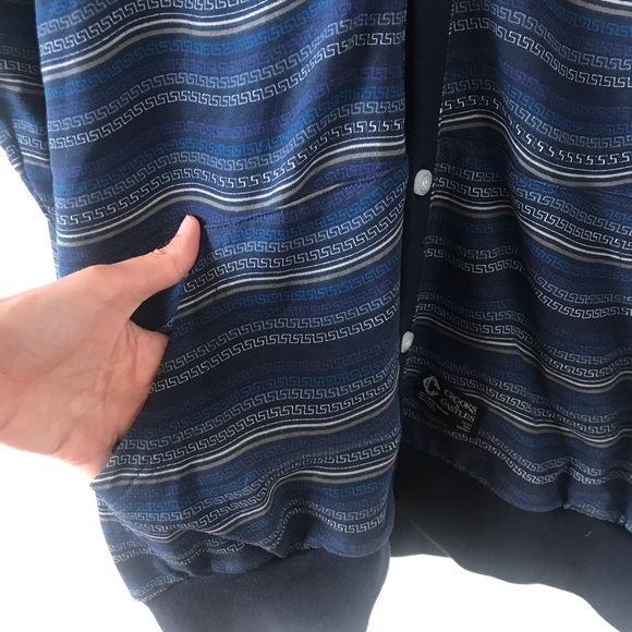 NWT Crooks and Castles blue cardigan - Picture 2 of 11